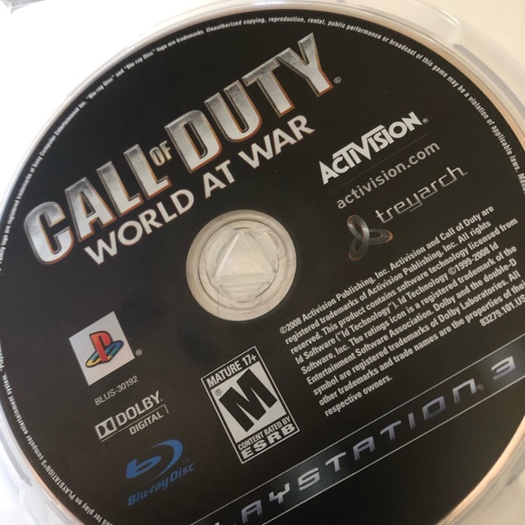 Call of Duty: World at War (Sony PlayStation 3, PS3) Complete w/ Manual - Tested - Picture 3 of 5